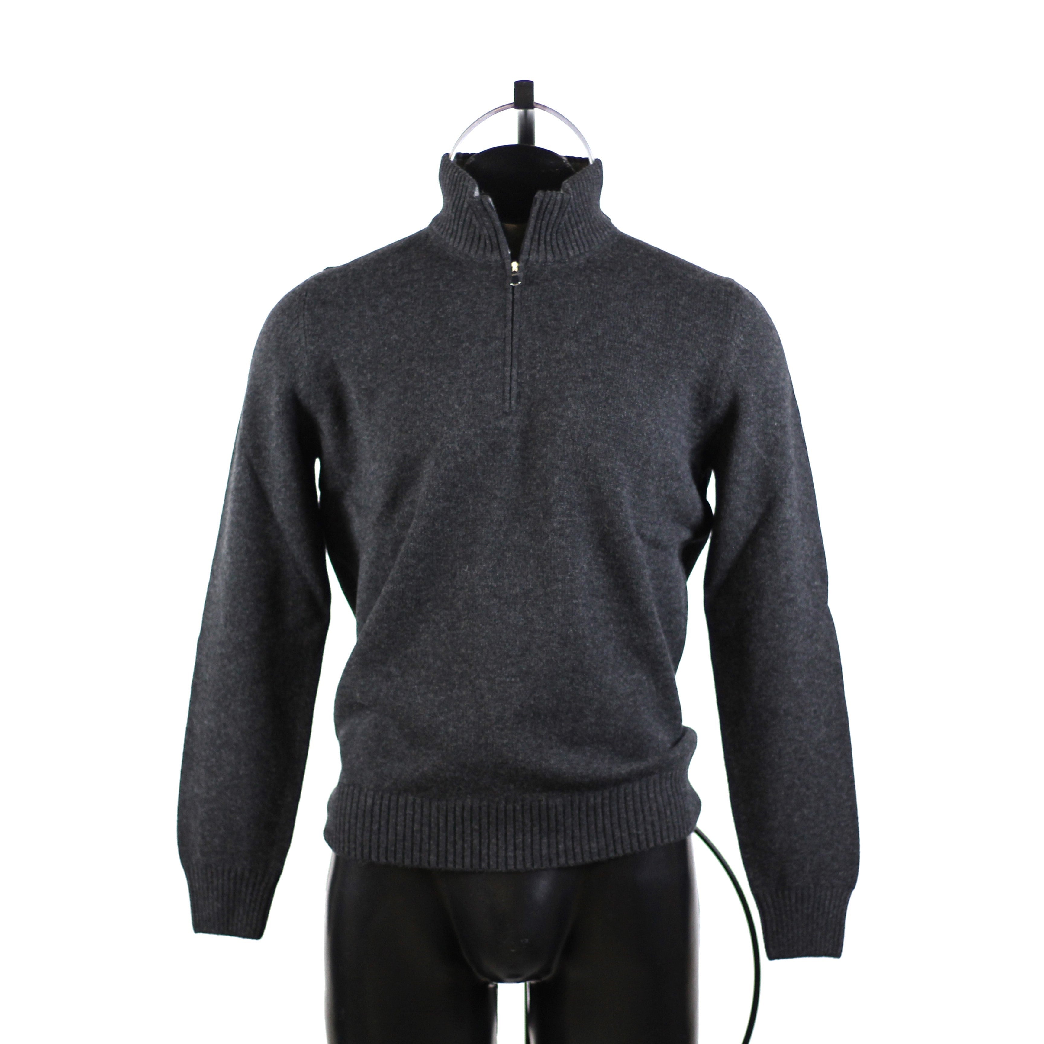 GRAN SASSO | MAGLIONE MEZZA ZIP